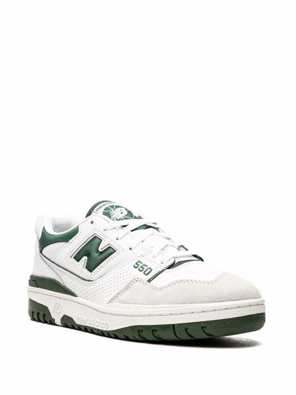 New Balance 550  Green/White